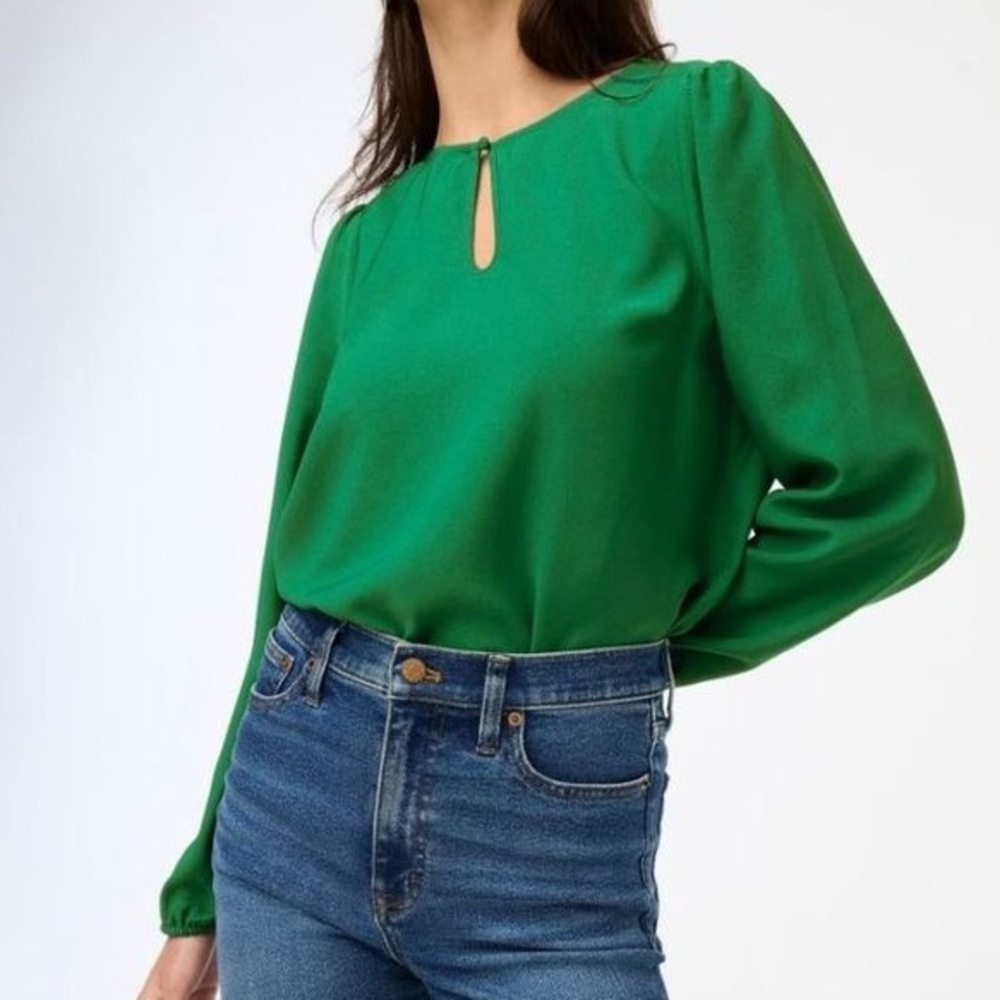 J. Crew | Keyhole Top